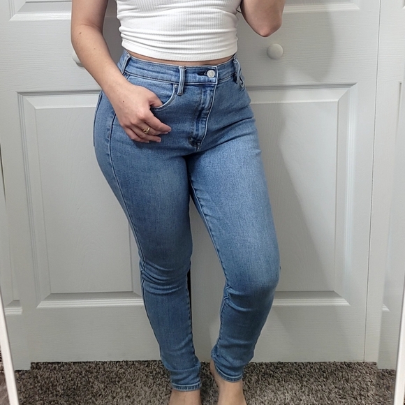 PacSun light blue super high rise jegging - Picture 2 of 11